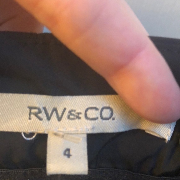 RW&CO. Black Strapless Balloon Dress - Picture 3 of 3